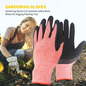 1 Pair Garden Gloves For Women And Men Breathable For Outdoor Gardening Working Fishing Weeding Digging Seeding Planting