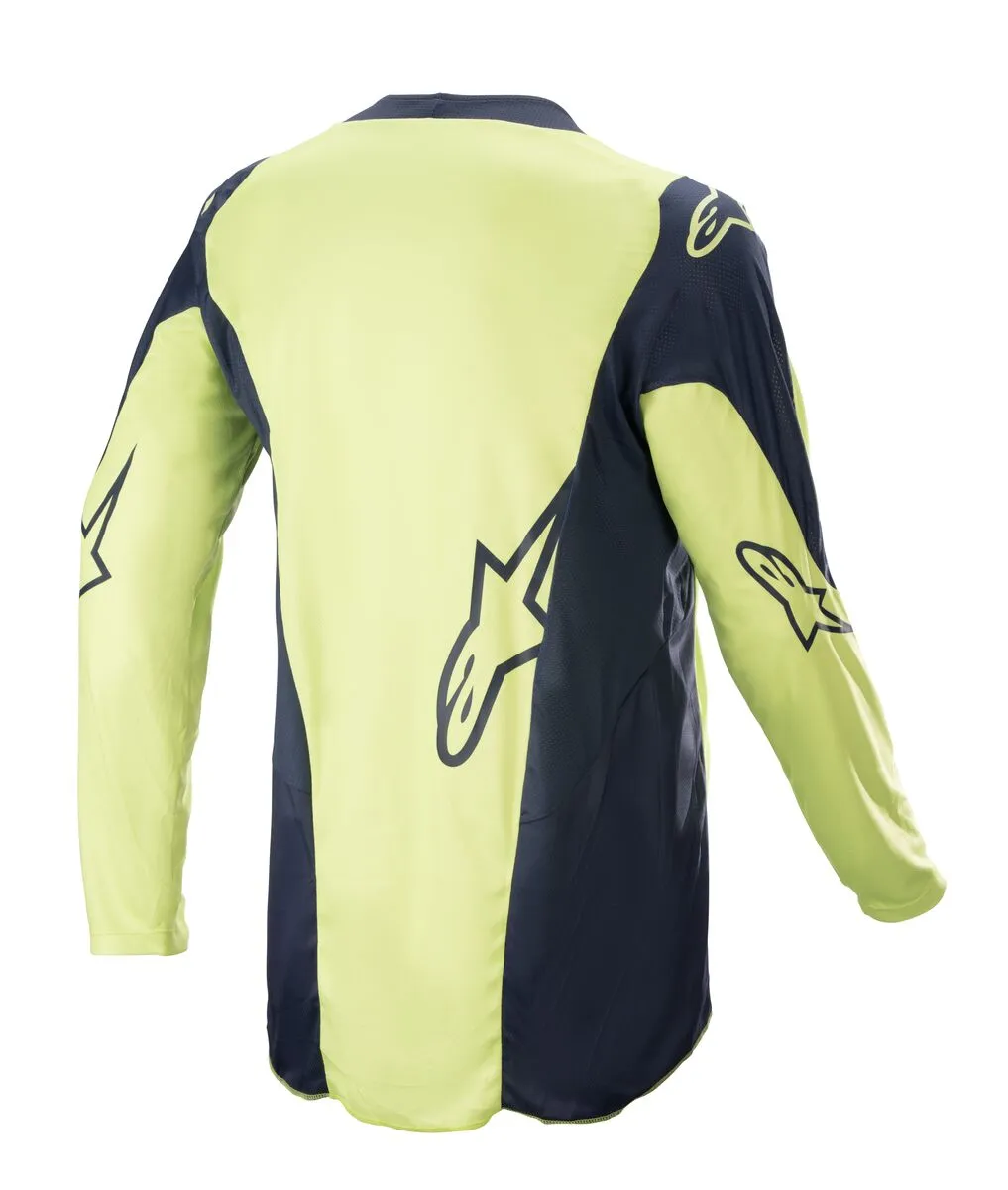 Alpinestars Racer Hoen Night Navy Fluo Green Jersey