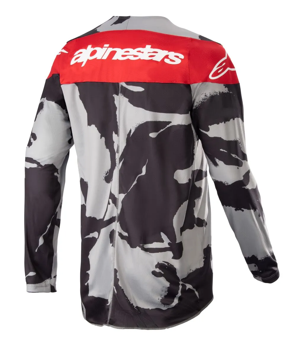 Alpinestars Racer Tactical Cast Gray Camo Mars Red Jersey