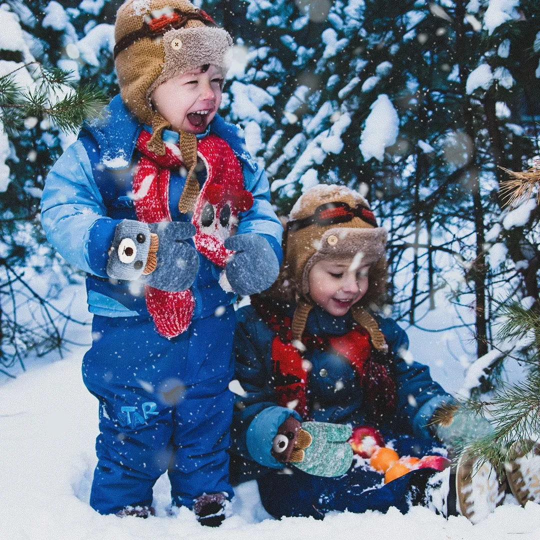 Bear Mittens for Baby or Toddler