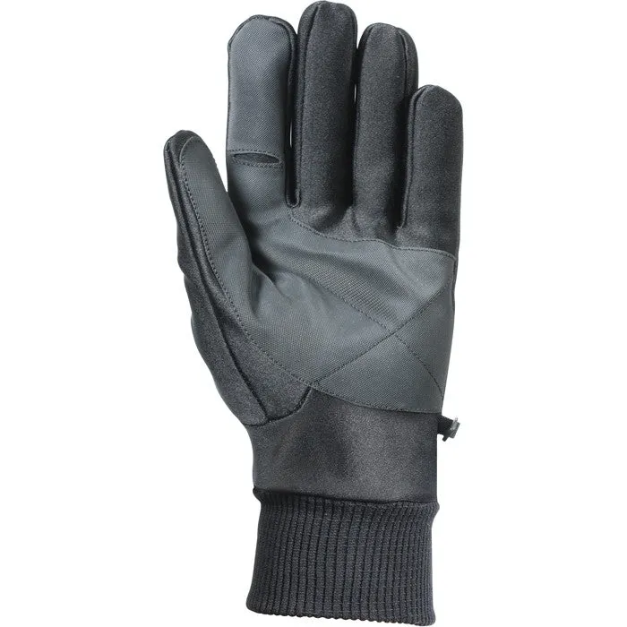 Black - Tactical Law Enforcement Lined All Weather Stretch Gloves