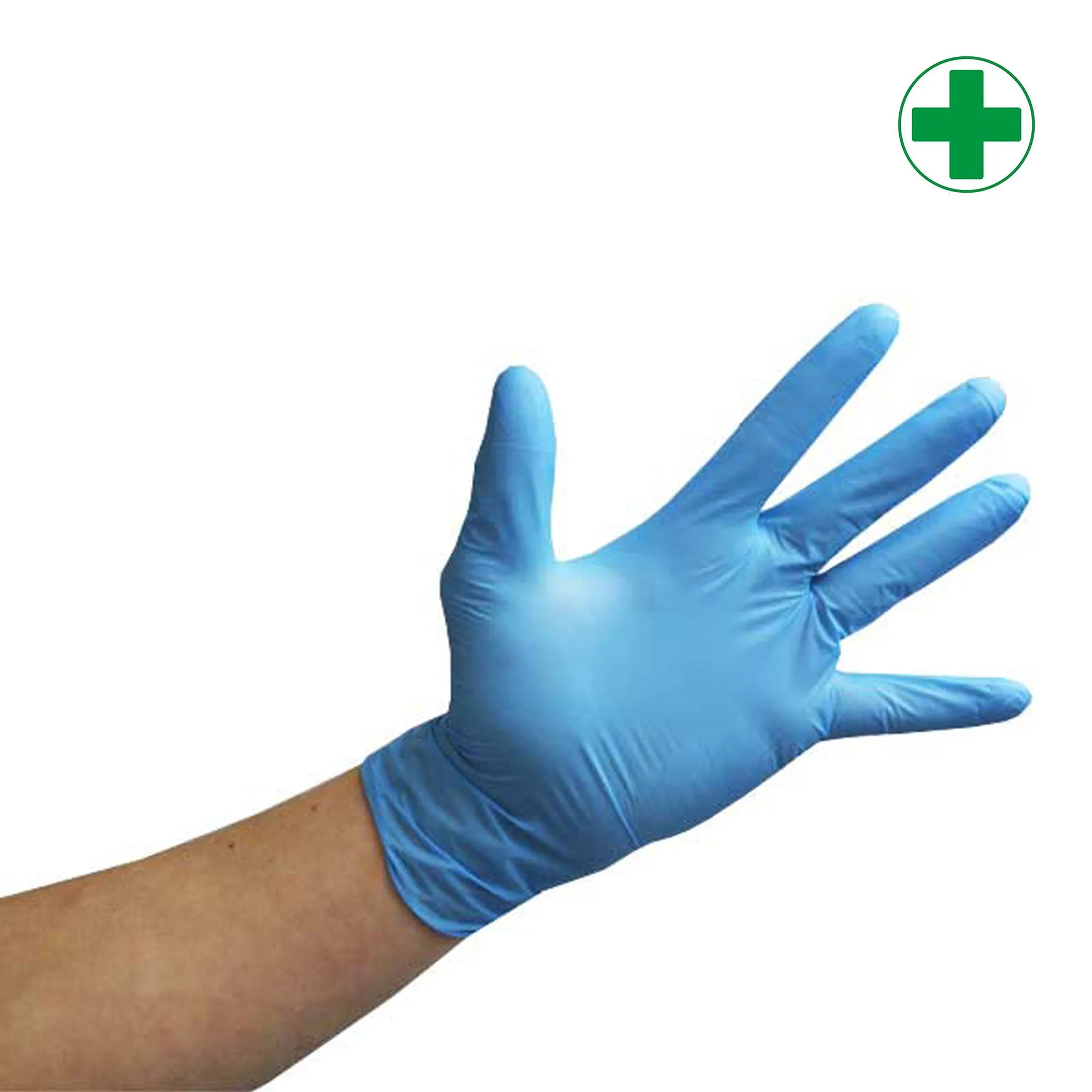 Blue Vinyl Gloves Powder Free (Medical Grade)