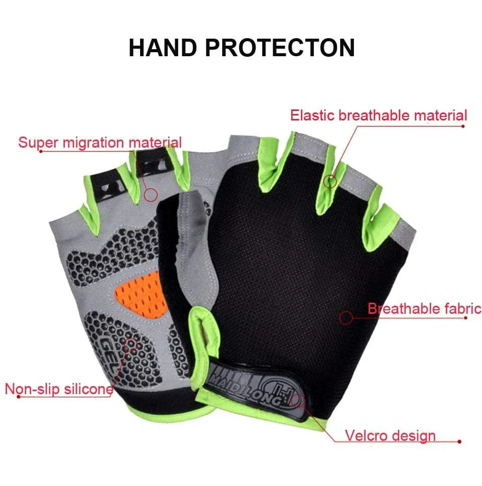 Breathable Slip-free Half-finger Cycling Gloves