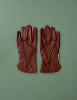 Classic Leather Work Glove // Cognac