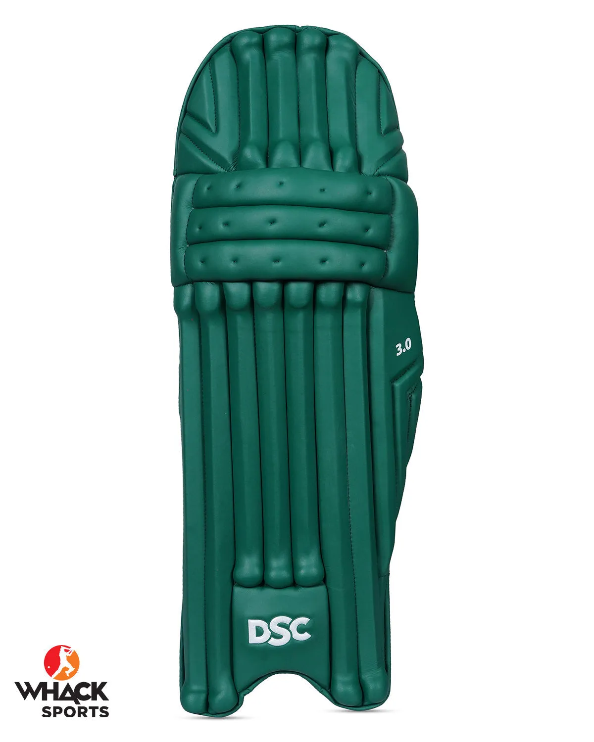 DSC 3.0 Cricket Batting Pads - Adult - Green