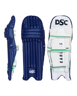 DSC 3.0 Cricket Batting Pads - Youth - Navy