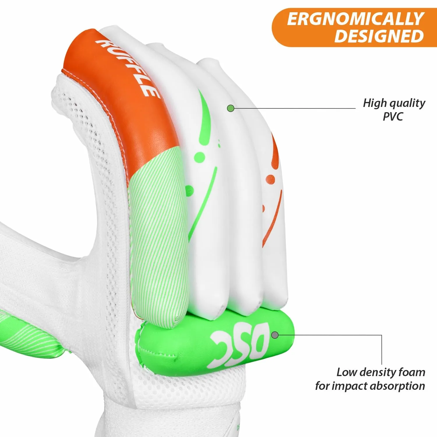 DSC Ruffle LH Cricket Batting Gloves