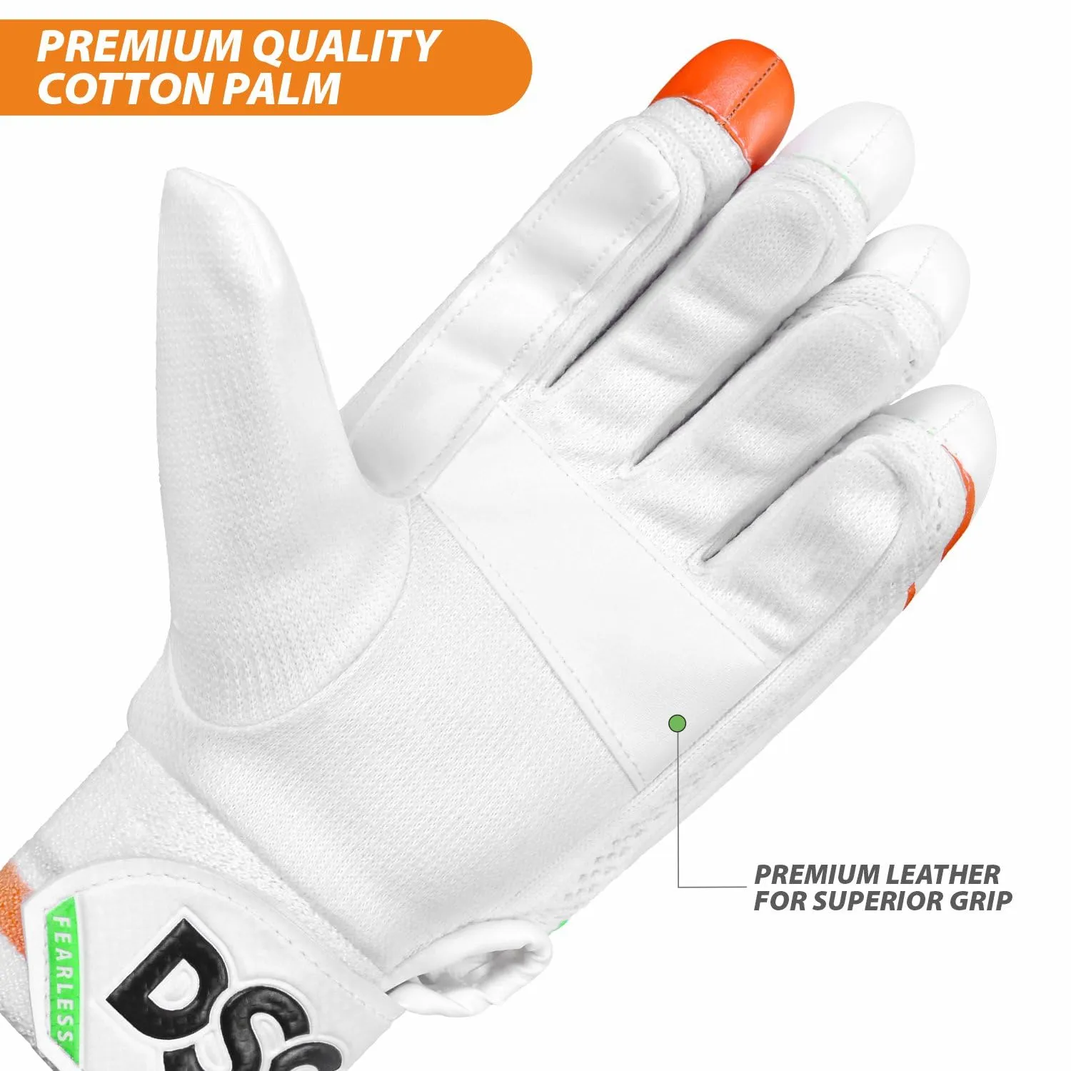 DSC Ruffle LH Cricket Batting Gloves