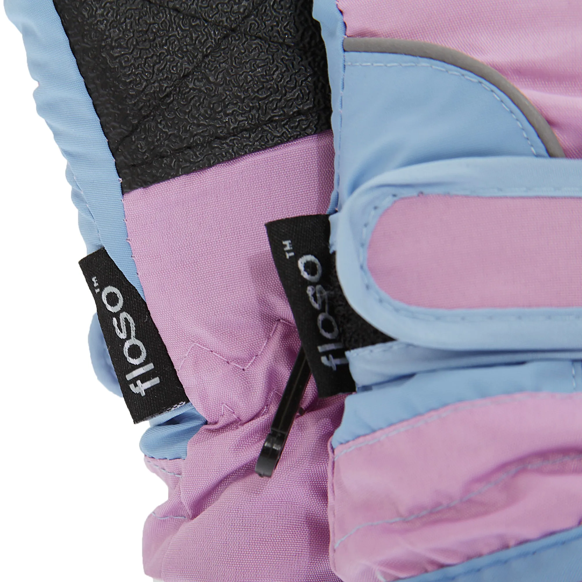 FLOSO Childrens/Kids Girls Heavy Duty Waterproof Padded Thermal Ski/Winter Gloves