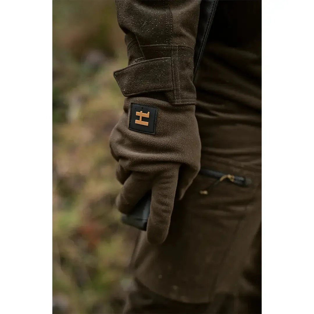 Forest Hunter WSP Gloves - Hunting Green/Shadow Brown by Harkila