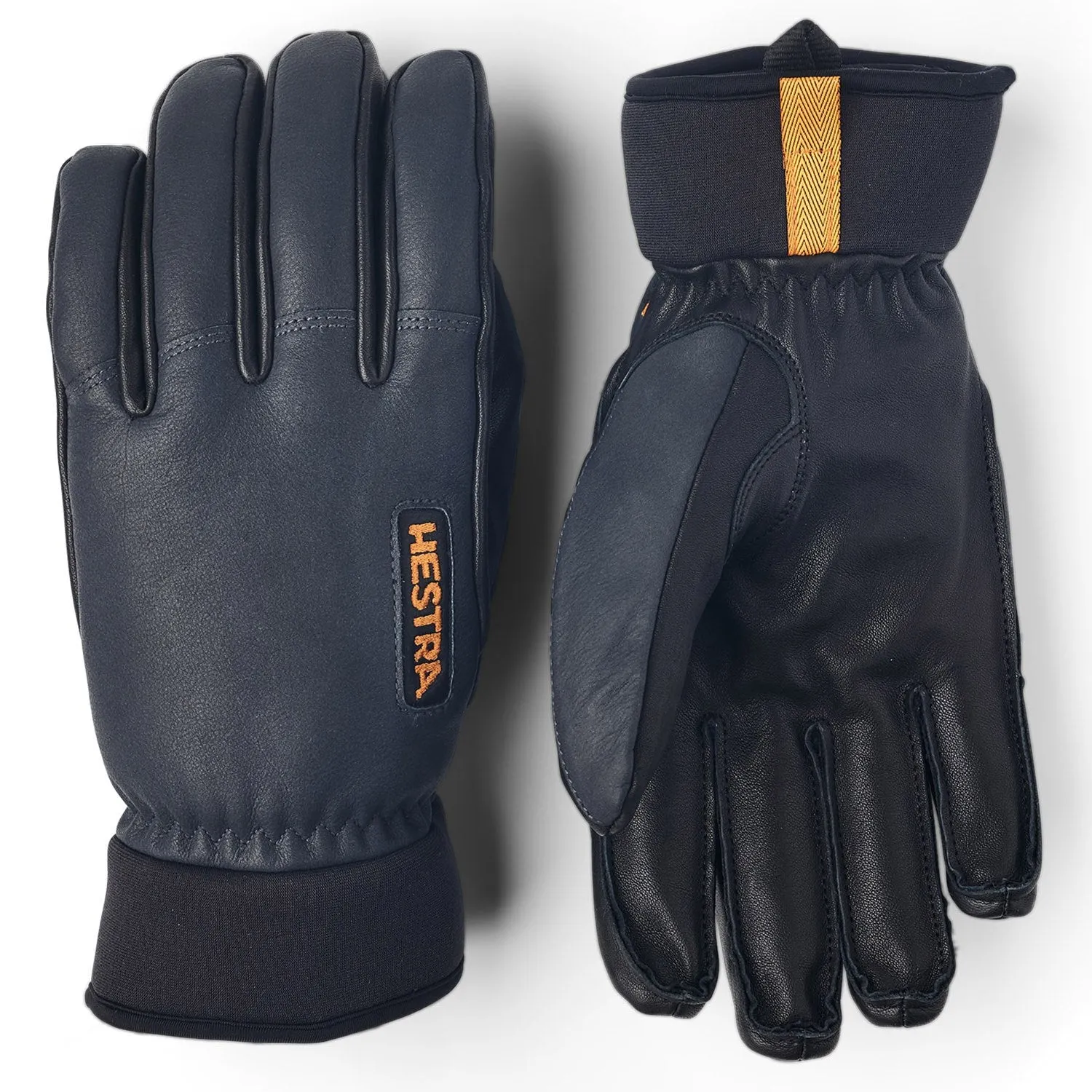 Hestra Army Leather Wool Terry Gloves, Gray