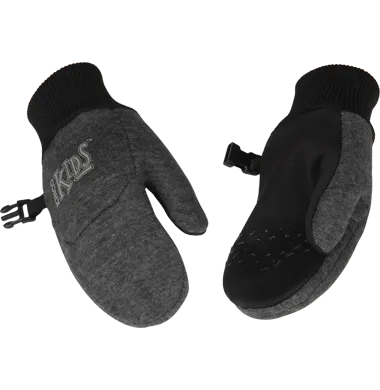 Kinco 2960T Dark Heather Gray Kid's Lightweight Fleece Mitten (One Dozen)