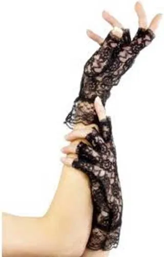 Lace Fingerless Gloves