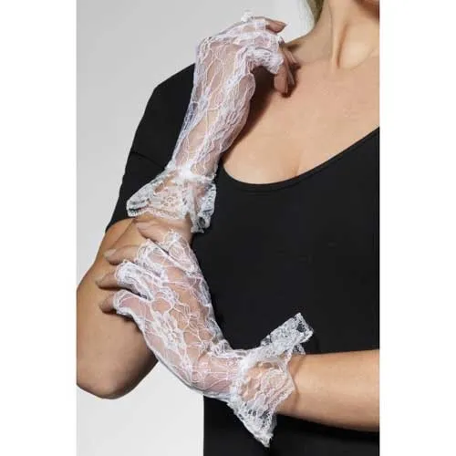 Lace Fingerless Gloves