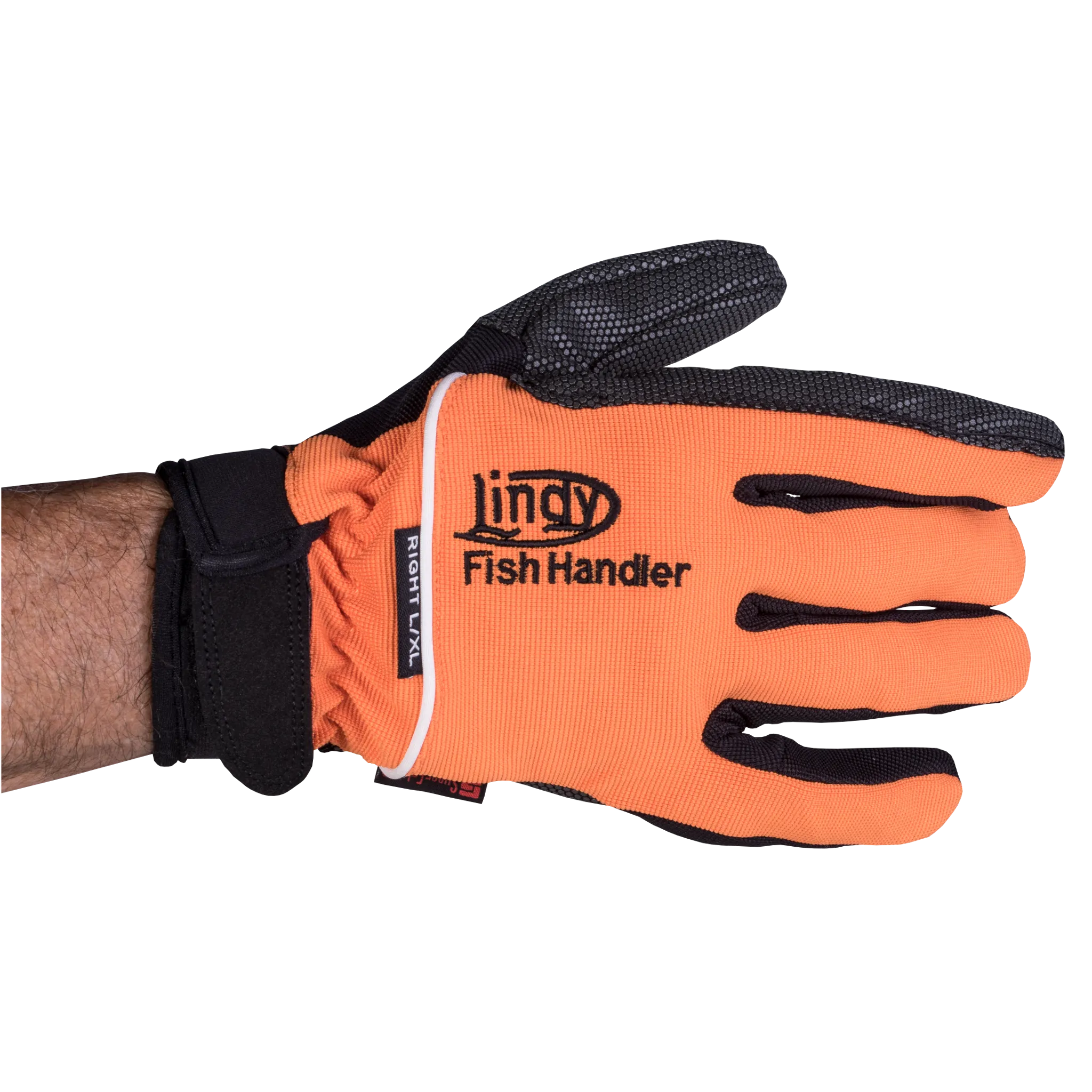 Lindy Fish Handling Single Glove Orange