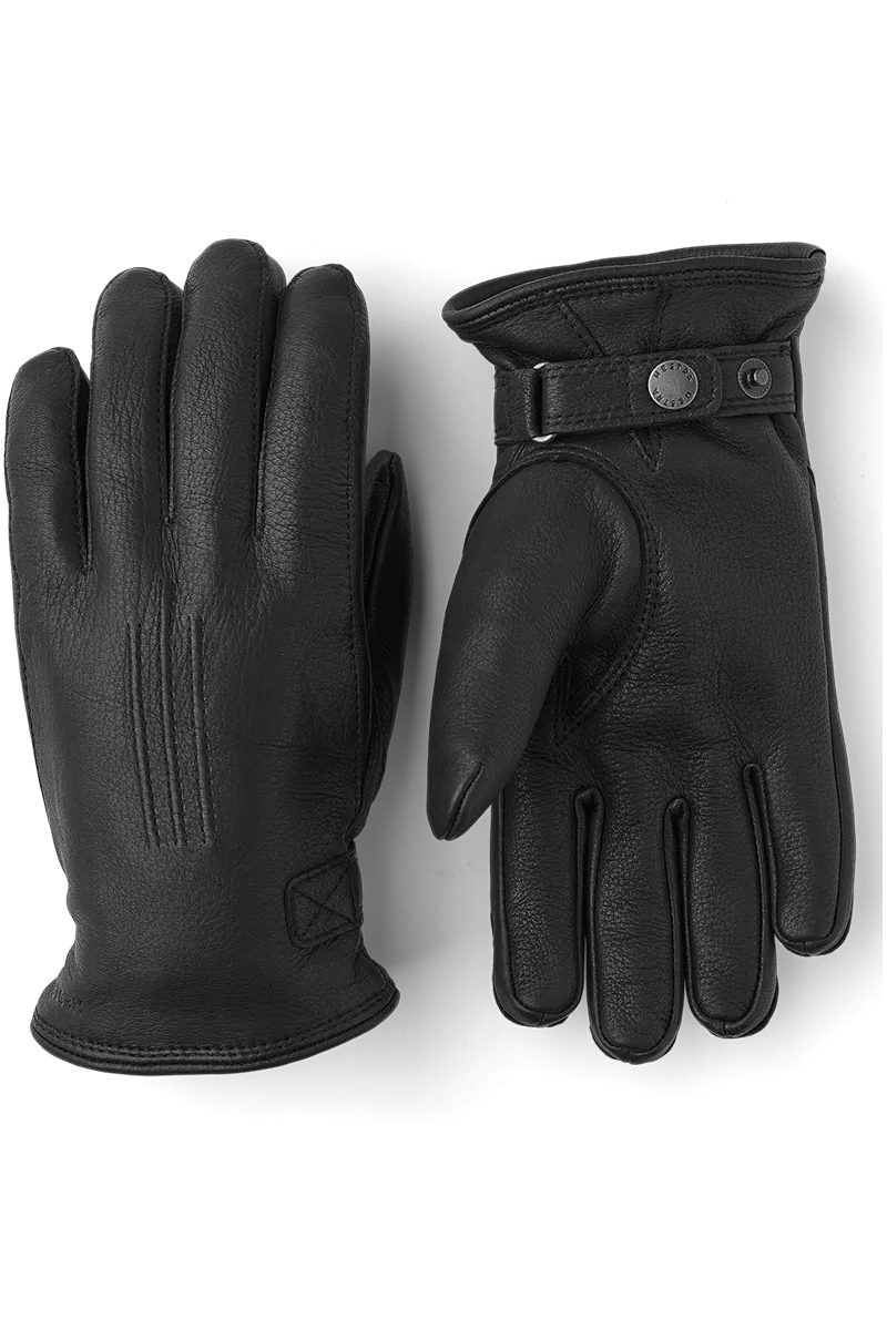 Men's Deerskin Lambsfur Lined Gloves