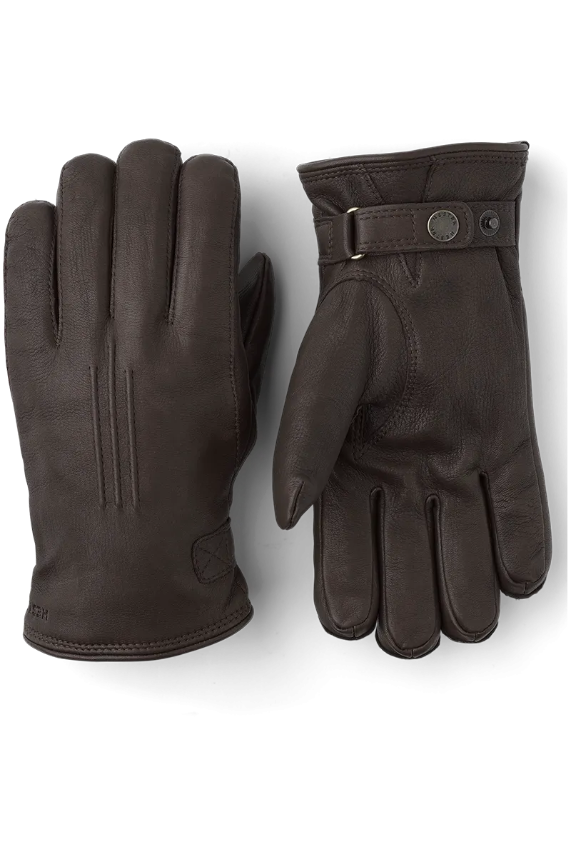 Men's Deerskin Lambsfur Lined Gloves