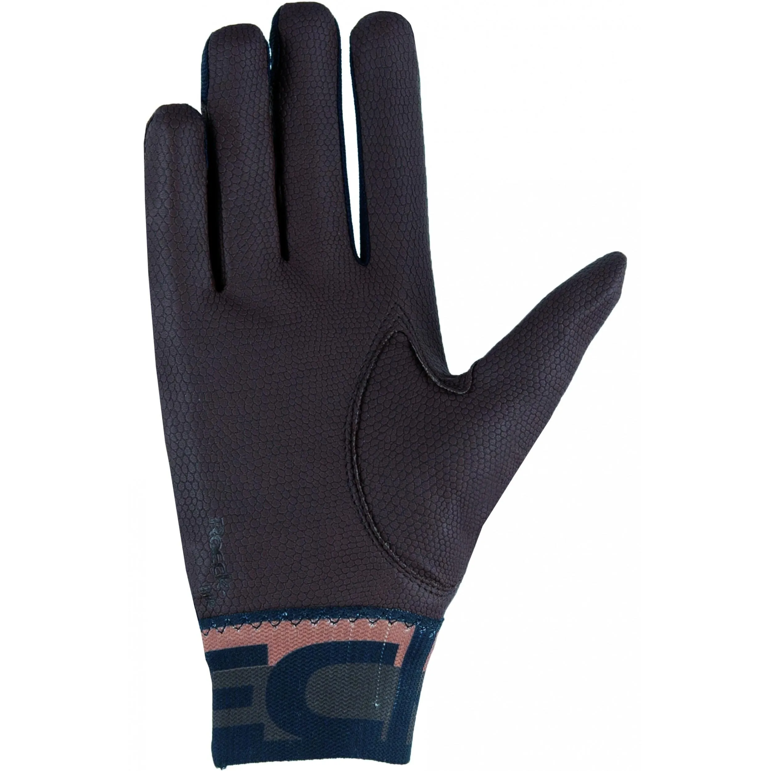 Milton Roeckl riding gloves, brown