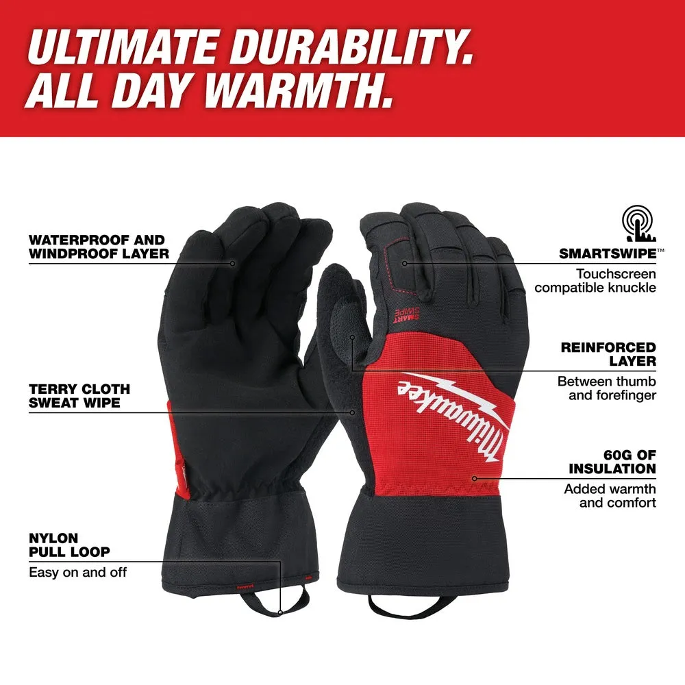 Milwaukee 48-73-0032 Winter Performance Gloves – Large