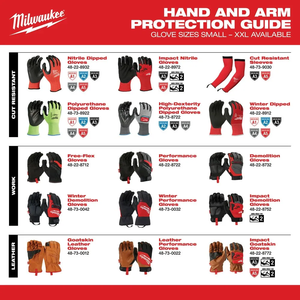 Milwaukee 48-73-0032 Winter Performance Gloves – Large