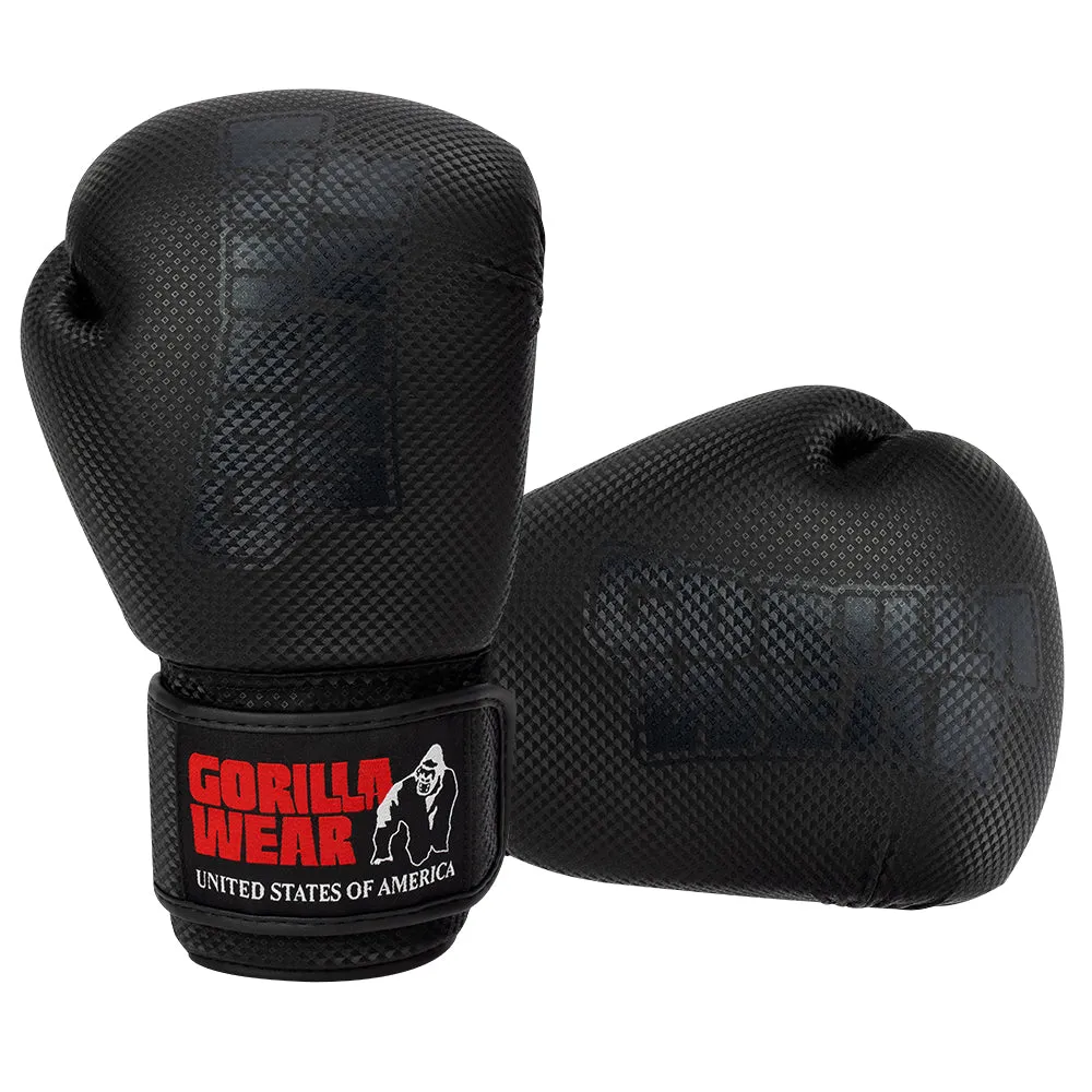 Montello Boxing Gloves - Black