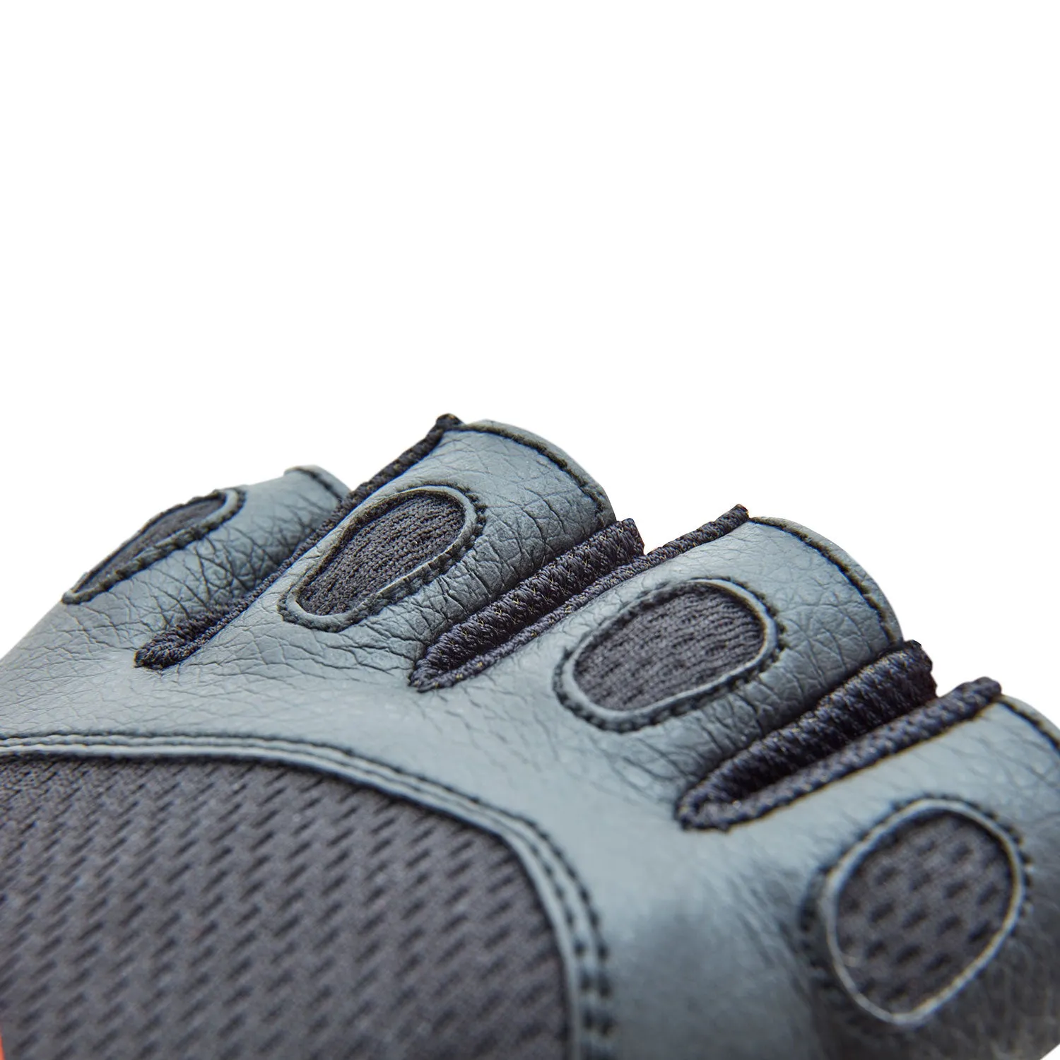 Padded Leather Lifting Gloves, Breathable Mesh, Small - Reebok