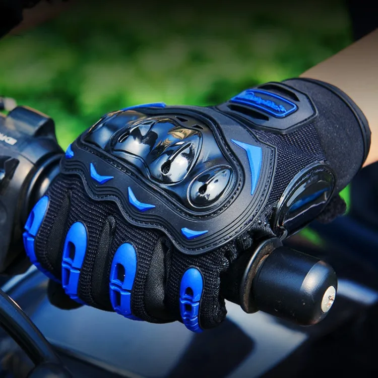 Riding Tribe MCS-17 Motorcycle Gloves Touch Screen Outdoor Riding Gloves, Size: L(Black)