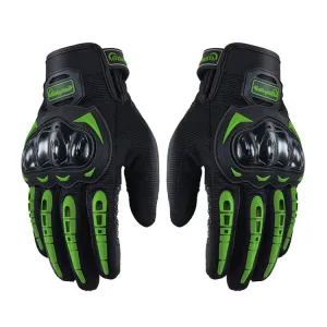 Riding Tribe MCS-17 Motorcycle Gloves Touch Screen Outdoor Riding Gloves, Size: M(Green)