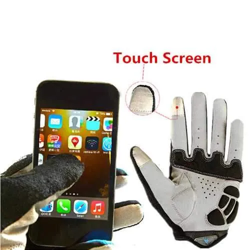 RockBros Bike Sports Cycling Skiing Touch Screen Shockproof Gloves