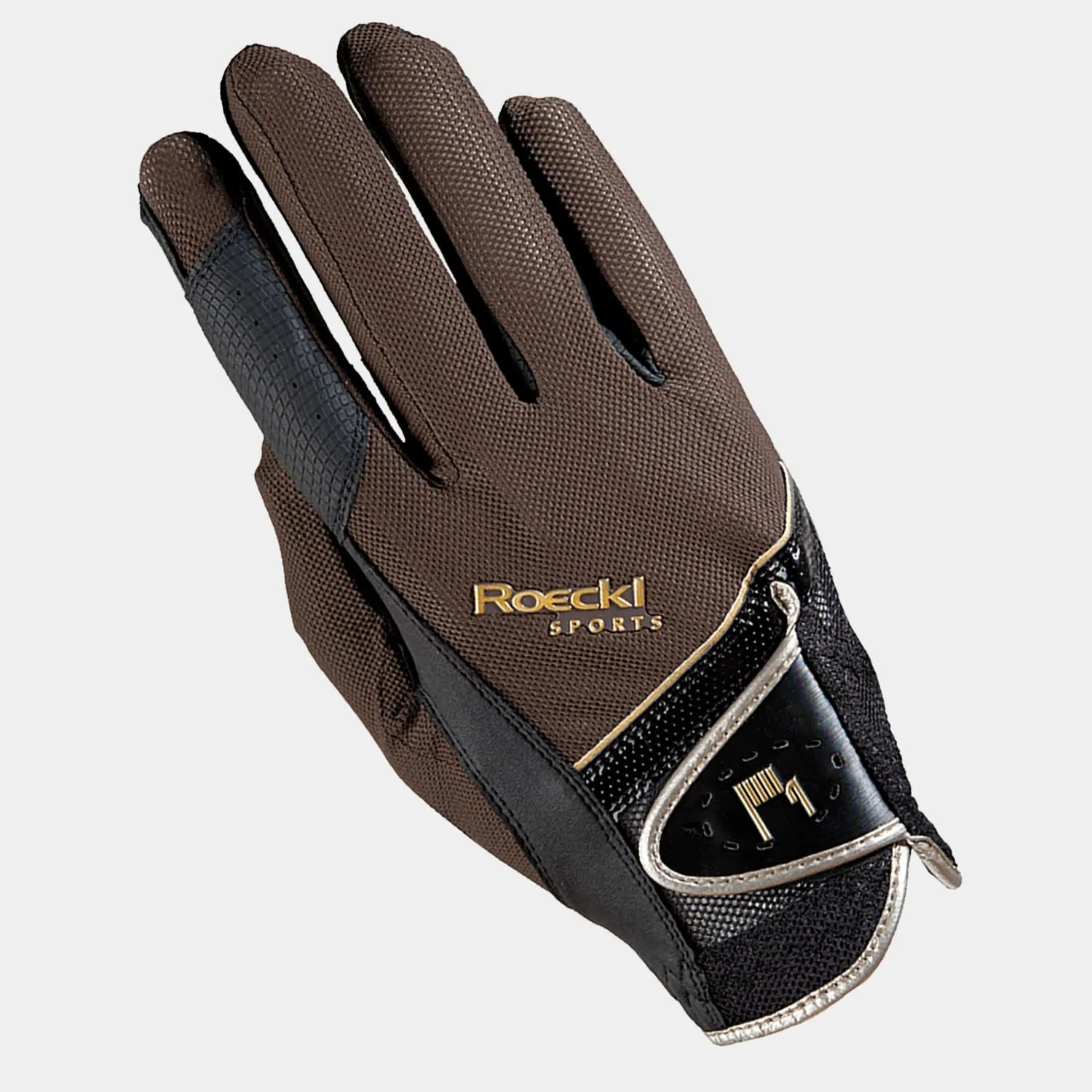 Roeckl Sports Madrid Riding Gloves - Brown