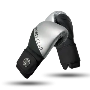 SC Silver Boxing Training Gloves