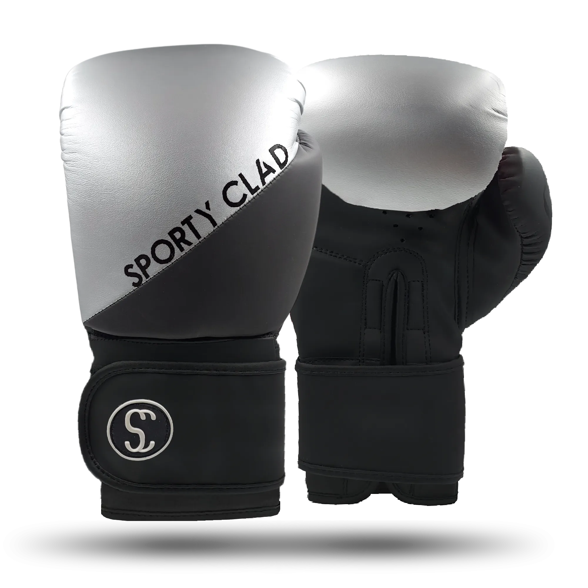 SC Silver Boxing Training Gloves