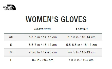 The North Face Womens Apex Etip Glove