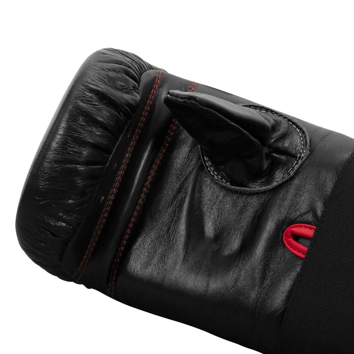 TITLE Boxing Professional Old School Leather Bag Gloves 3.0