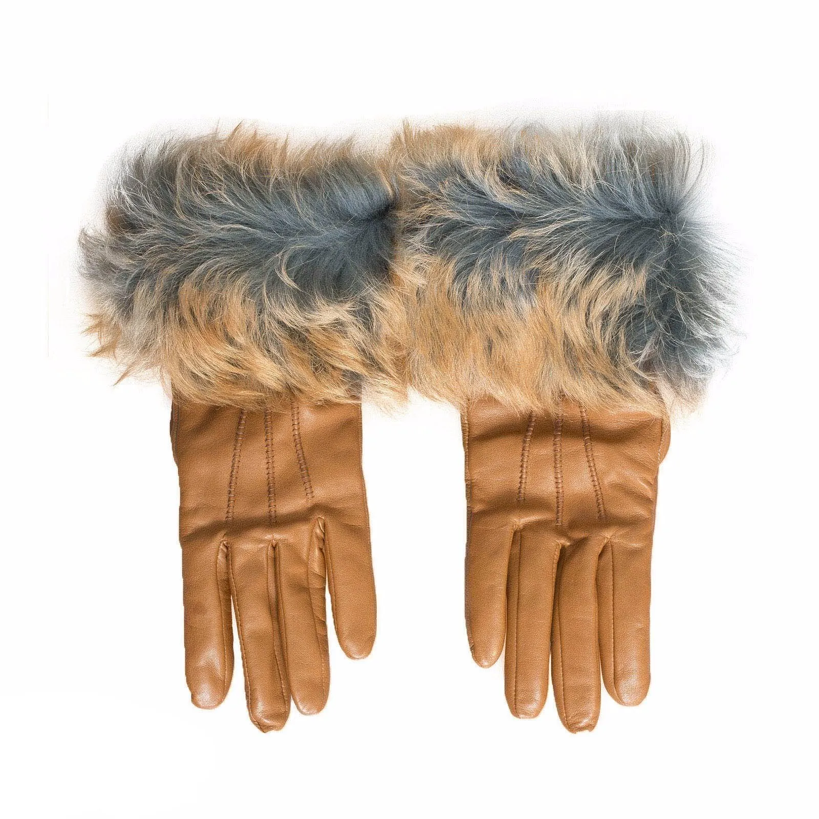 UGG Three Point Long Chestnut Gloves