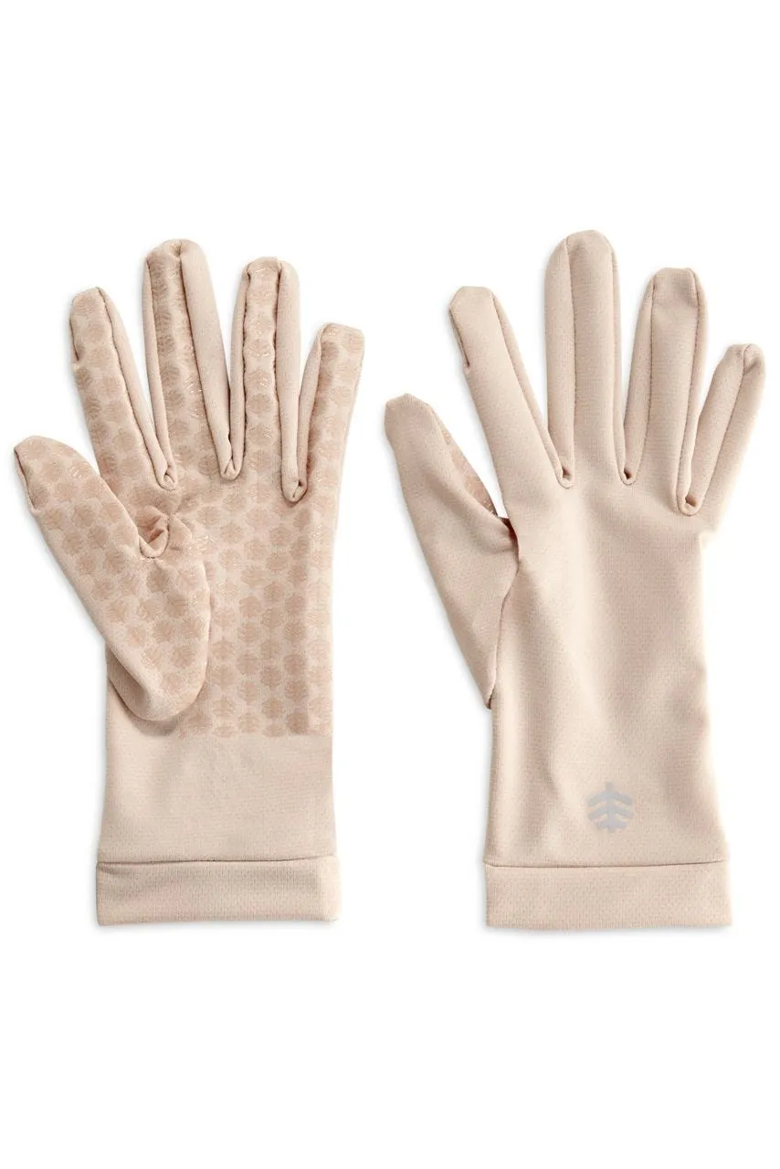 Unisex Sawyer UV Sun Gloves  |  Beige