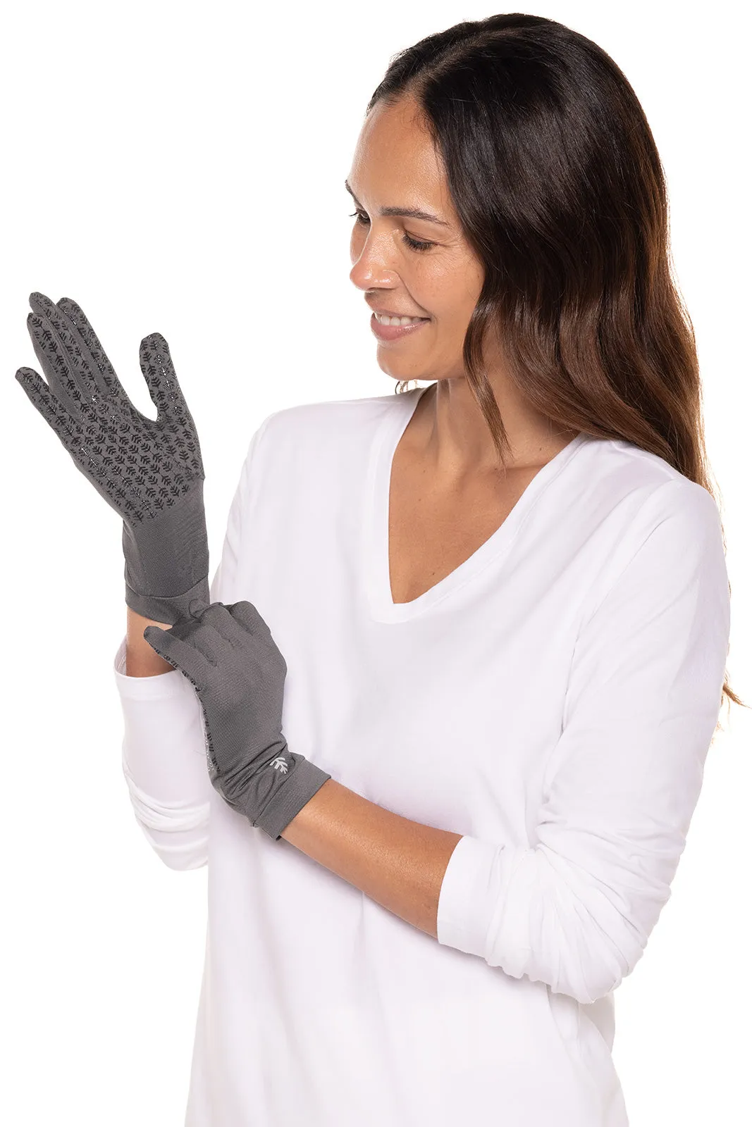 Unisex Sawyer UV Sun Gloves  |  Charcoal