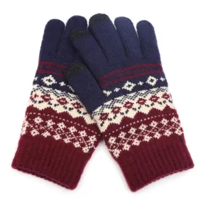 Warm Winter Touch Screen Knitted Gloves