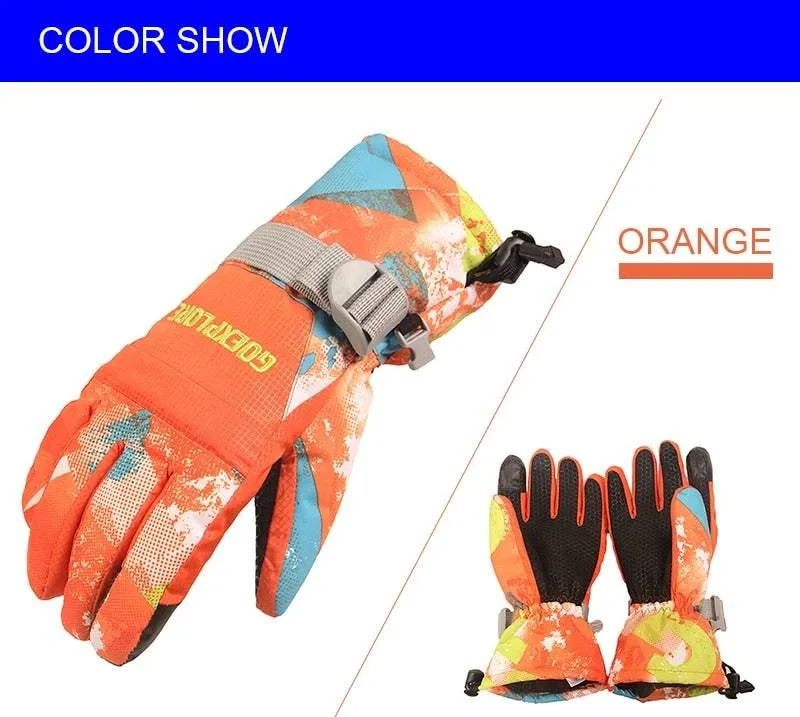 Waterproof Touchscreen Ski Gloves