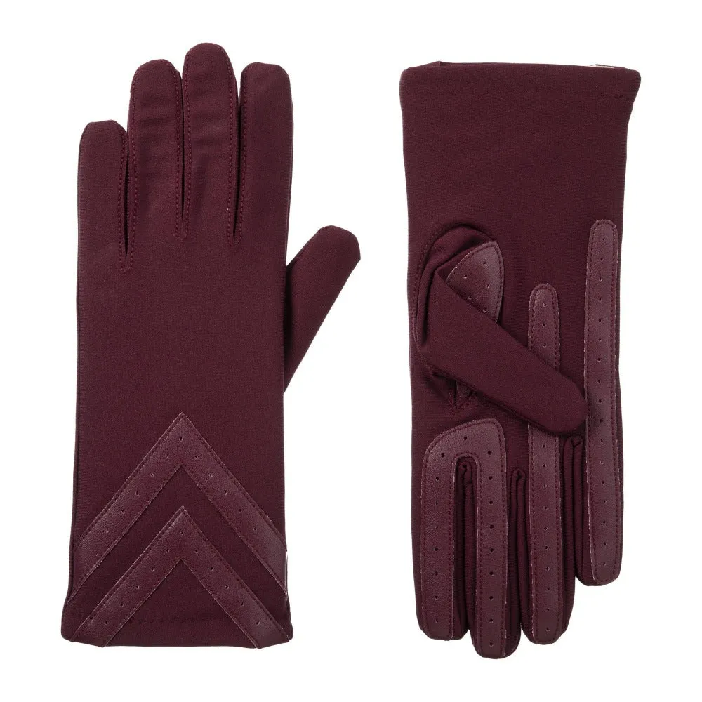 Women's Chevron Spandex Gloves with smartDri® and smarTouch®