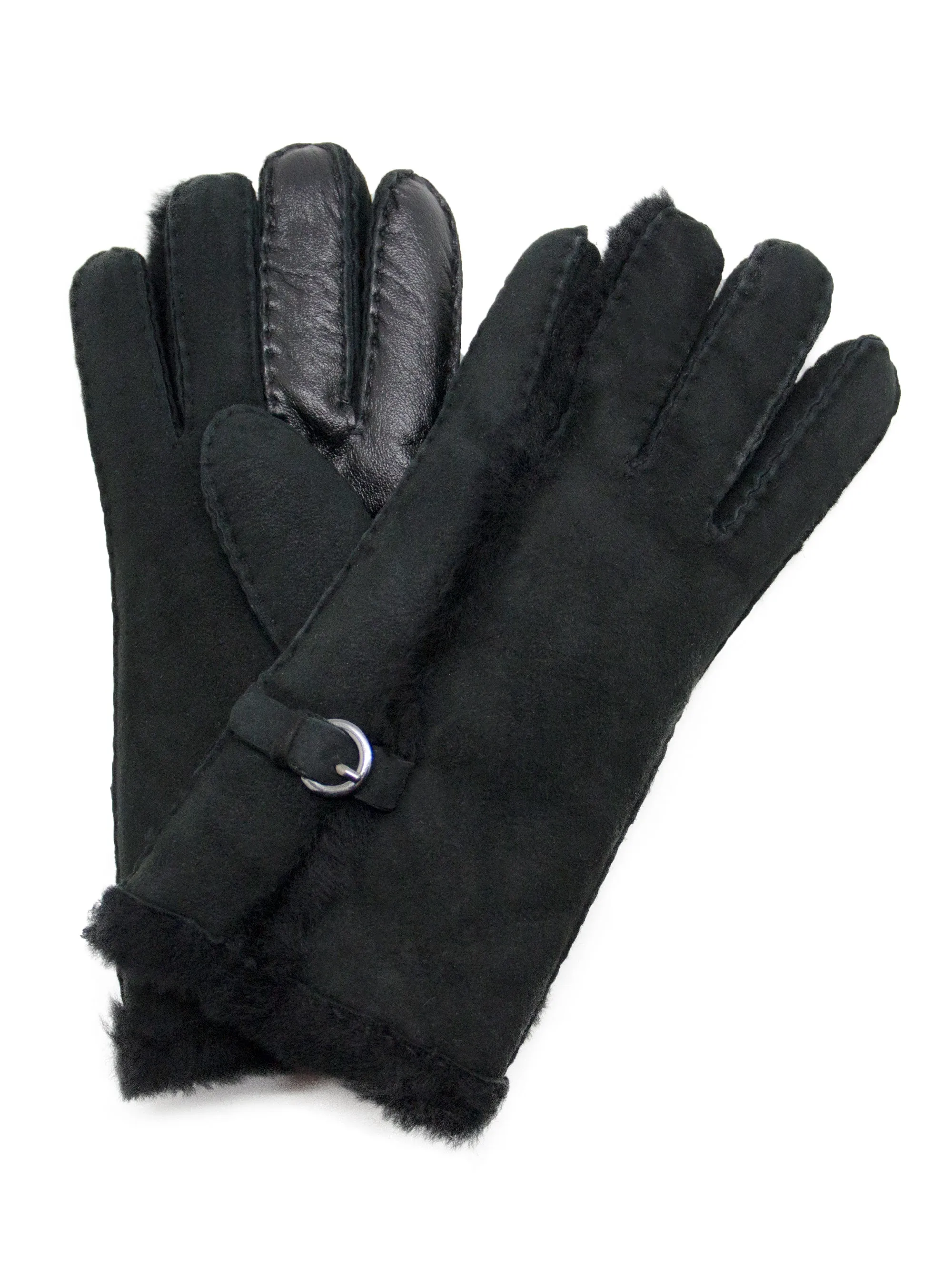 YISEVEN Women's Shearling Leather Gloves