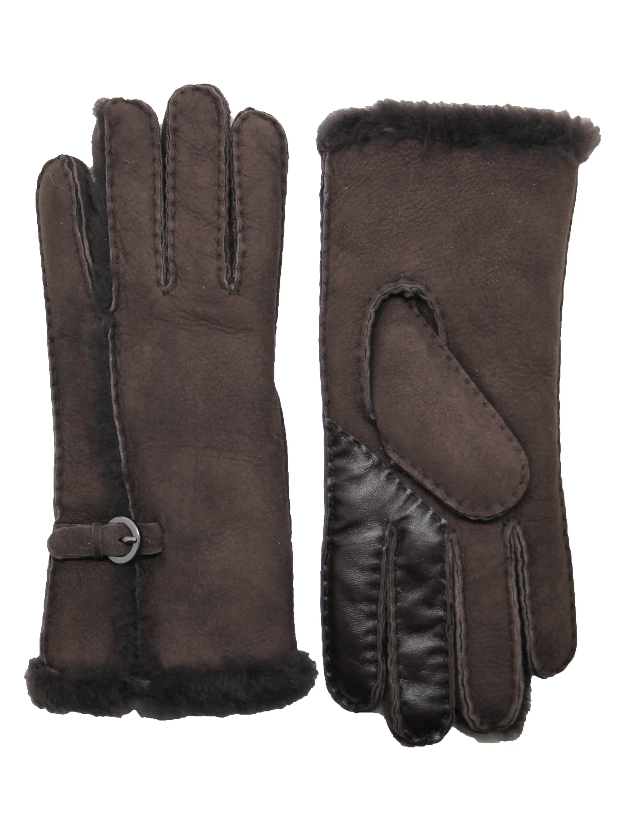 YISEVEN Women's Shearling Leather Gloves