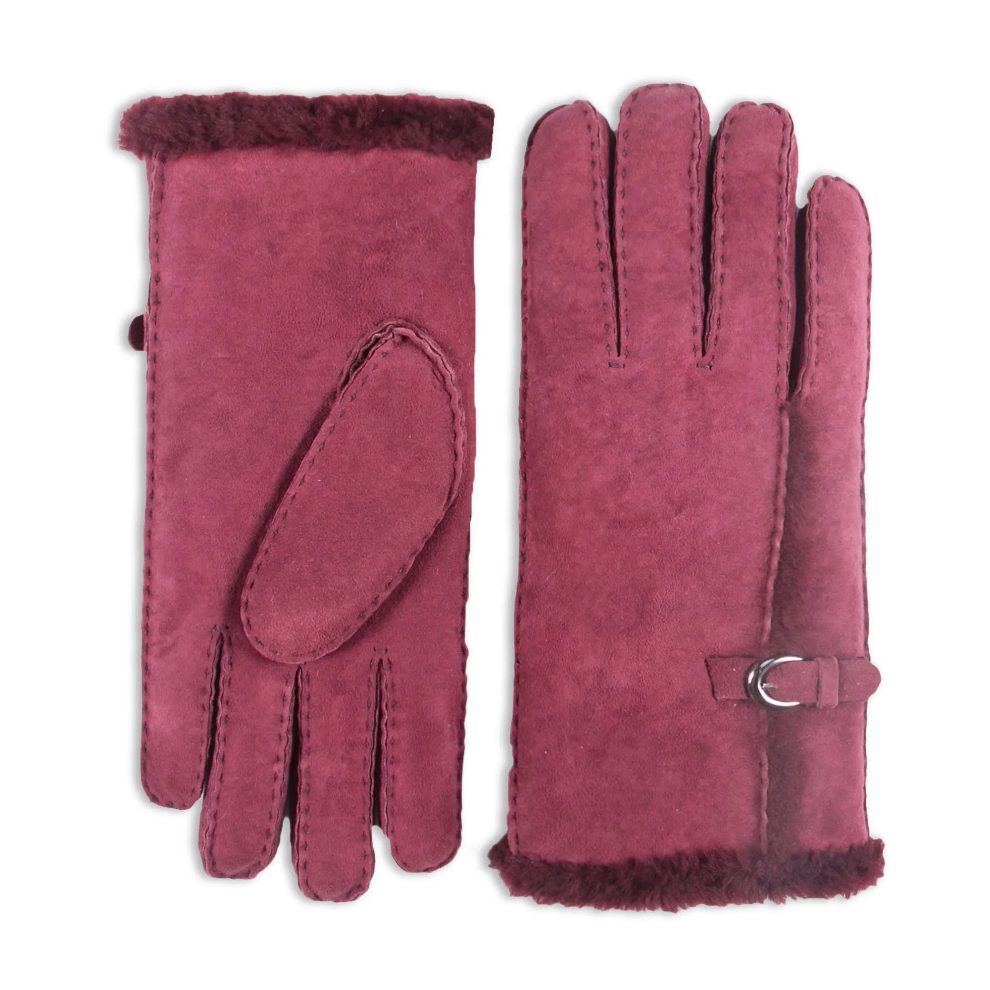 YISEVEN Women's Shearling Leather Gloves